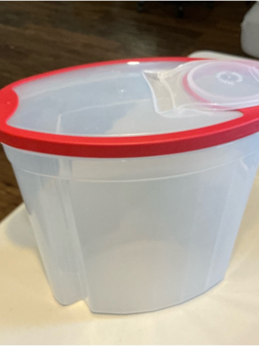 Rubbermaid Cereal Keeper 1.5 Gallon 24 Cups Easy Grip Flip Lid 11 Tall Vintage
